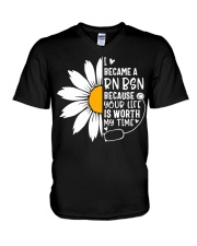 Daisy RN BSN V-Neck T-Shirt tile