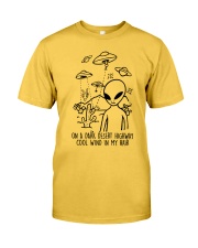 On A Dark Desert Highway Classic T-Shirt front
