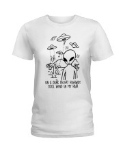 On A Dark Desert Highway Ladies T-Shirt thumbnail