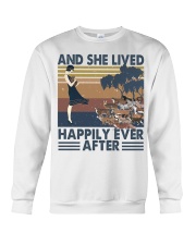 And She Lived Happily Crewneck Sweatshirt thumbnail