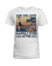 And She Lived Happily Ladies T-Shirt thumbnail