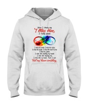 I Find My Heart Breaking Hooded Sweatshirt front