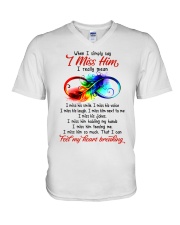 I Find My Heart Breaking V-Neck T-Shirt thumbnail