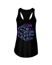There Are Sides Ladies Flowy Tank tile