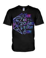 There Are Sides V-Neck T-Shirt tile