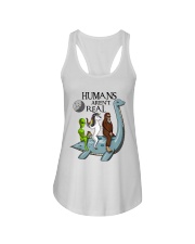 Humans Are Not Real Ladies Flowy Tank thumbnail