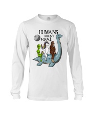 Humans Are Not Real Long Sleeve Tee thumbnail