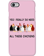 All These Chicken Phone Case tile