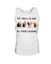 All These Chicken Unisex Tank tile