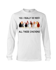 All These Chicken Long Sleeve Tee tile