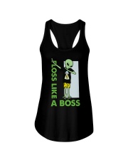 Floss Like A Boss Ladies Flowy Tank tile