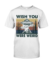 Wish You Were Weird Classic T-Shirt thumbnail