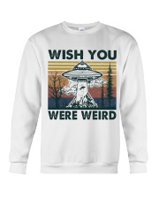 Wish You Were Weird Crewneck Sweatshirt thumbnail
