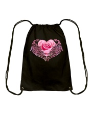 My Dad Is An Angel Drawstring Bag thumbnail