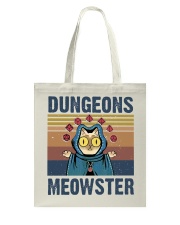Bungeon Meowster Tote Bag thumbnail