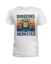 Bungeon Meowster Ladies T-Shirt thumbnail