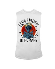 I Dont Believe In Humans Sleeveless Tee tile