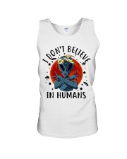 I Dont Believe In Humans Unisex Tank tile