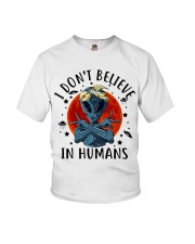 I Dont Believe In Humans Youth T-Shirt tile