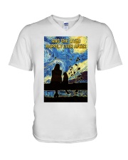 And She Lived Happily V-Neck T-Shirt thumbnail