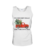 On A Dark Desert Highway Cool Wind In My Hair Unisex Tank tile