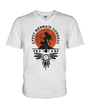 Gypsy Mermaid V-Neck T-Shirt thumbnail