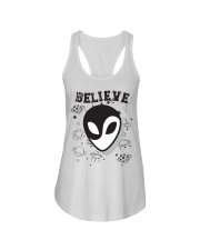 Believe Ladies Flowy Tank thumbnail