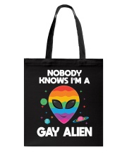 I Am Gay Alien Tote Bag tile