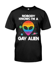 I Am Gay Alien Classic T-Shirt front