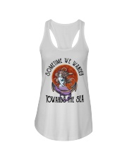 Sometime We Wander Ladies Flowy Tank thumbnail