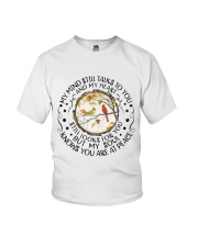 My Mind Talk To You Youth T-Shirt thumbnail