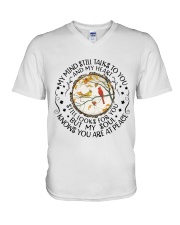 My Mind Talk To You V-Neck T-Shirt thumbnail