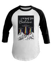 I Want To Believe Baseball Tee thumbnail