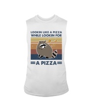 Raccoon Lookin Like A Pizza Sleeveless Tee thumbnail