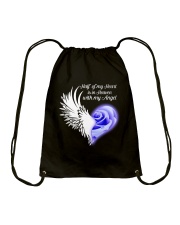 Half Of My Heart Drawstring Bag thumbnail
