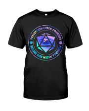 Perception Check Yourself Classic T-Shirt front