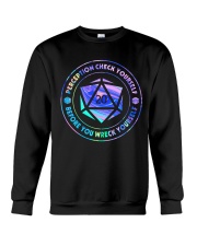 Perception Check Yourself Crewneck Sweatshirt thumbnail
