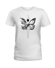 Give The Girls The Right Shoes Ladies T-Shirt thumbnail
