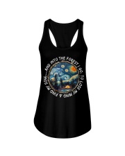 And Into The Forest I Go Ladies Flowy Tank thumbnail