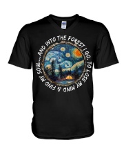 And Into The Forest I Go V-Neck T-Shirt thumbnail