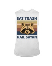 Eat Trash Hail Satan Sleeveless Tee tile