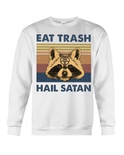 Eat Trash Hail Satan Crewneck Sweatshirt tile