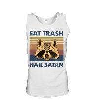 Eat Trash Hail Satan Unisex Tank tile