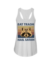 Eat Trash Hail Satan Ladies Flowy Tank tile