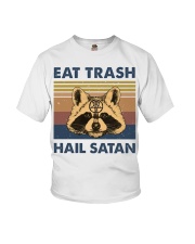 Eat Trash Hail Satan Youth T-Shirt tile