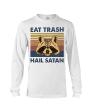 Eat Trash Hail Satan Long Sleeve Tee tile
