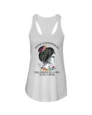 The Power Of A Girl Ladies Flowy Tank thumbnail