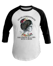 The Power Of A Girl Baseball Tee thumbnail