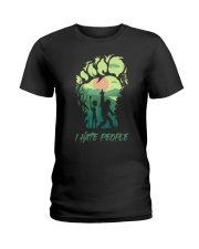 I Hate People Ladies T-Shirt thumbnail
