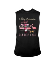 I Think Quarantier Is Spell Sleeveless Tee thumbnail